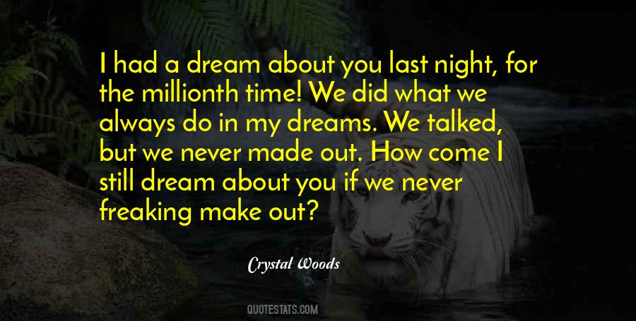 Quotes About Night Dreams #290828 Quotes About Night Dreams #290828