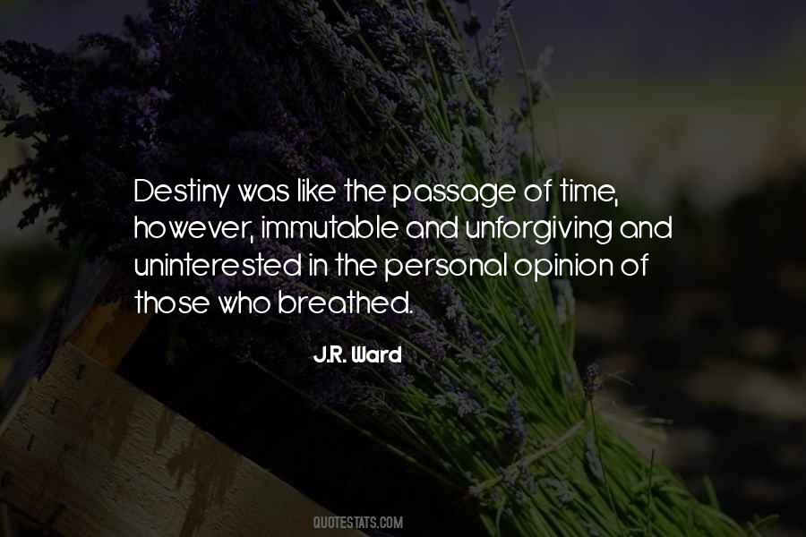 Time And Destiny Quotes #1007121