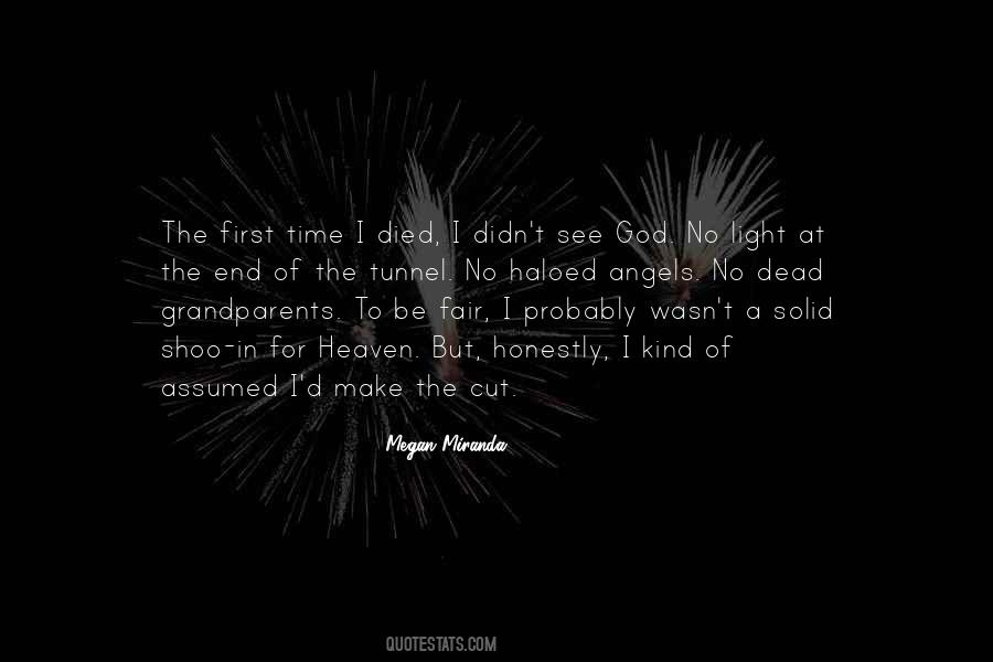 Quotes About The Light At The End Of The Tunnel #900070