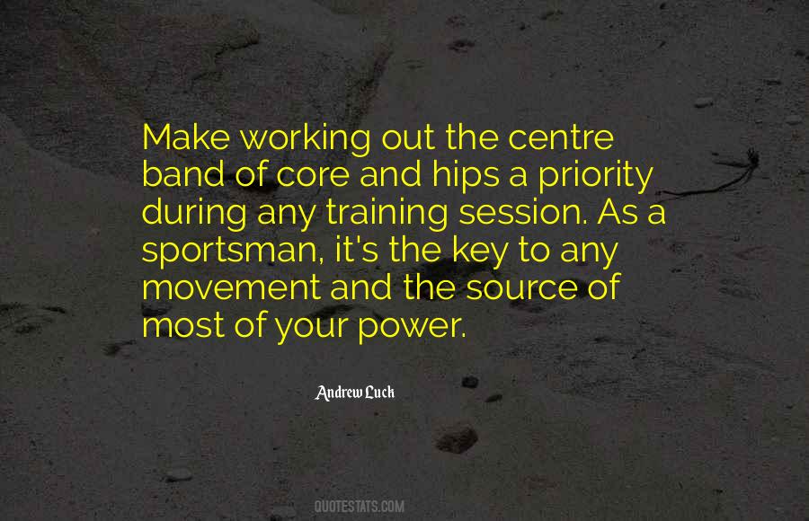 Quotes About Core Training #1435636