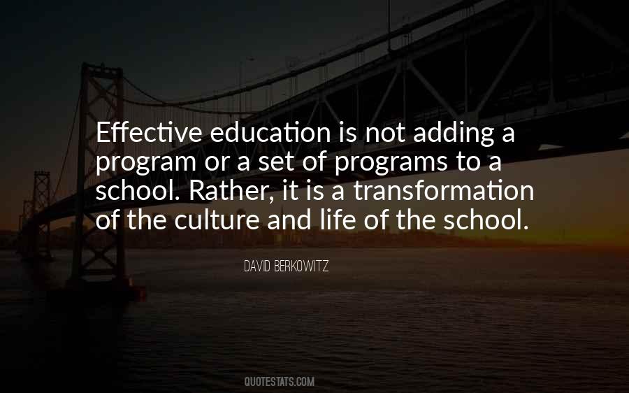 Quotes About School Programs #1440920