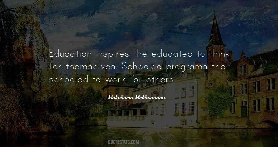 Quotes About School Programs #401478