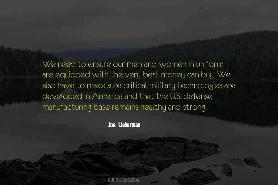 Women In The Military Quotes #1073972