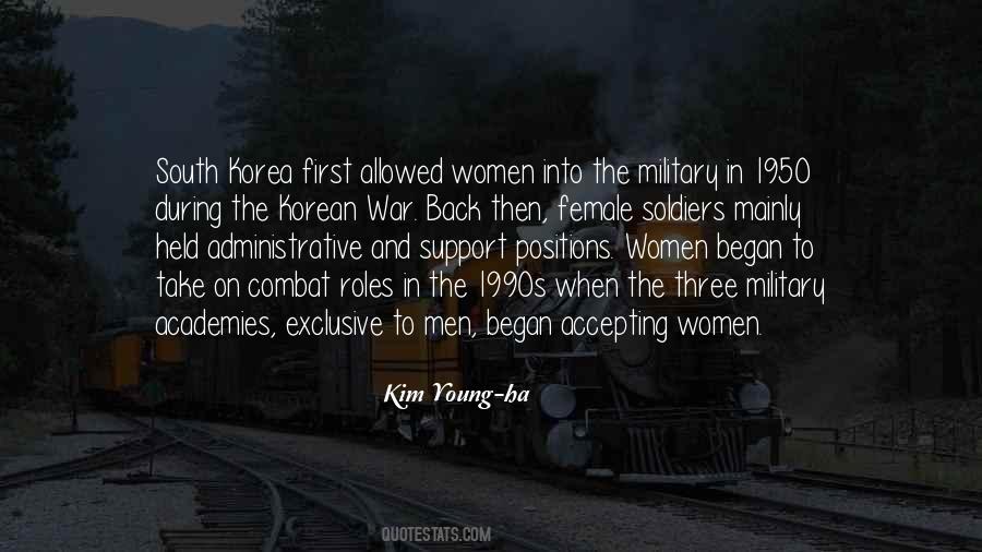 Women In The Military Quotes #1786277