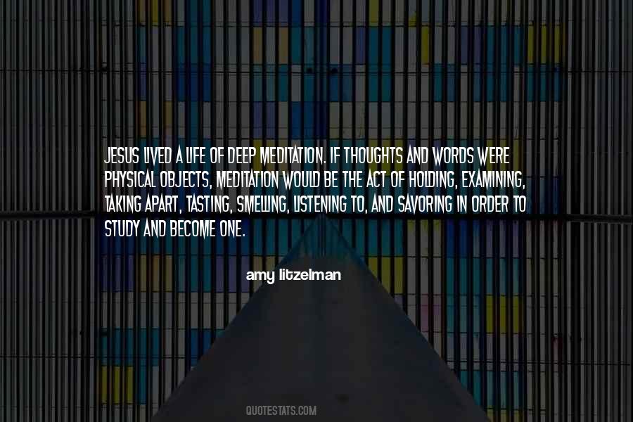 Quotes About Deep Thoughts #617769