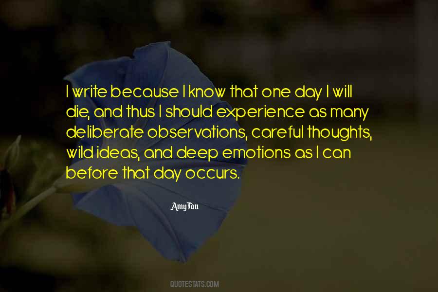 Quotes About Deep Thoughts #94476