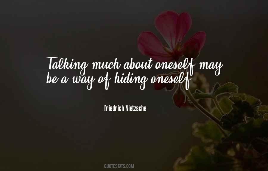 Quotes About Talking Much #1072357