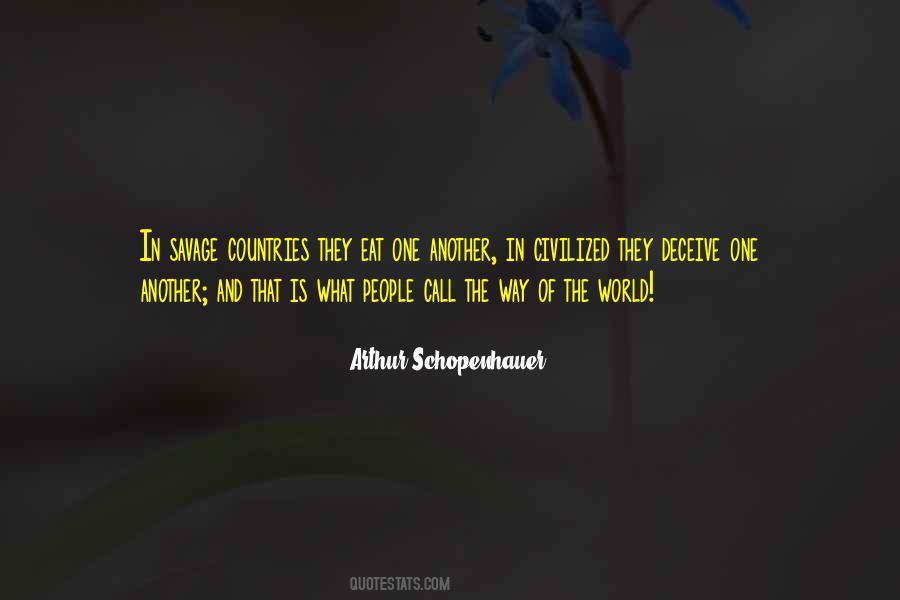 Civilized People Quotes #182502