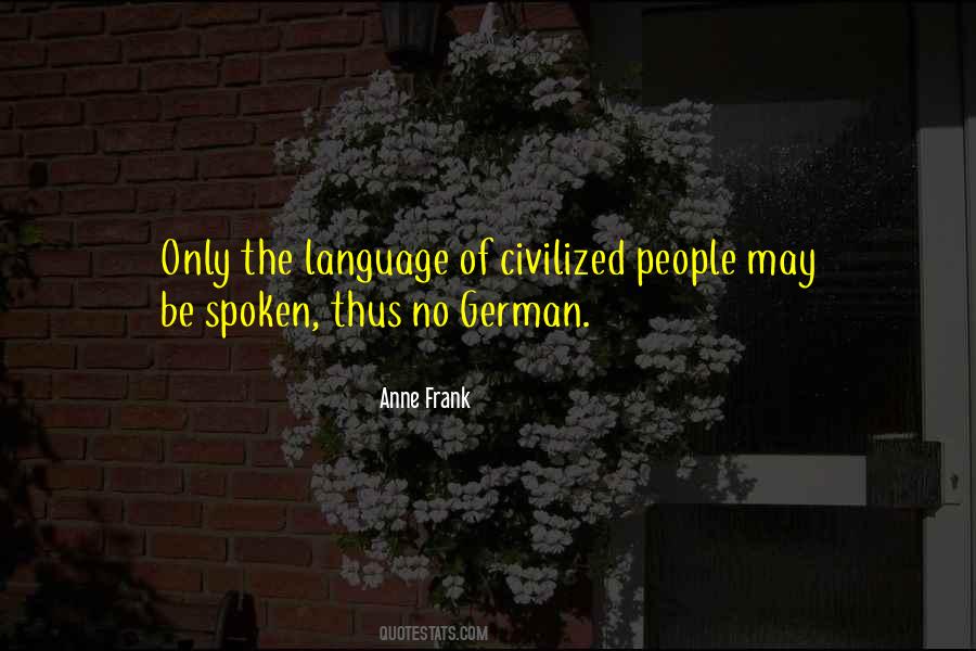 Civilized People Quotes #941482