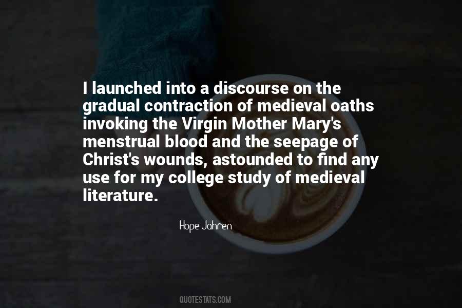 Menstrual Blood Quotes #1618498