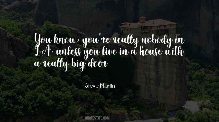 Quotes About Big Doors #1360291