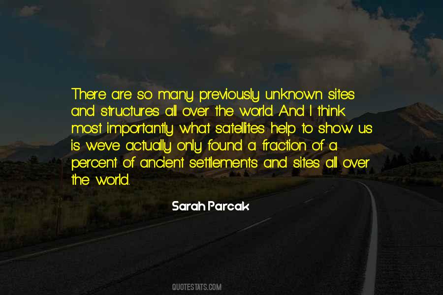 Quotes About The Unknown World #896371