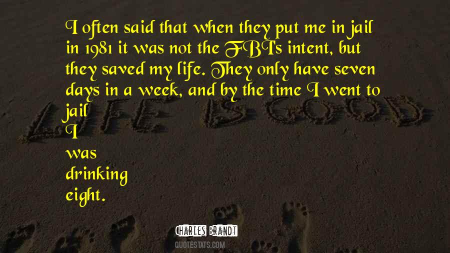 Jail For Life Quotes #970205