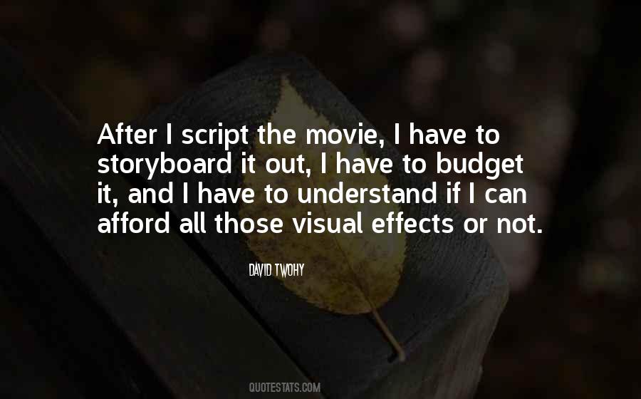 Quotes About Visual Effects #187320