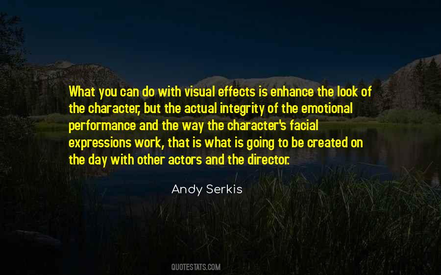 Quotes About Visual Effects #565849