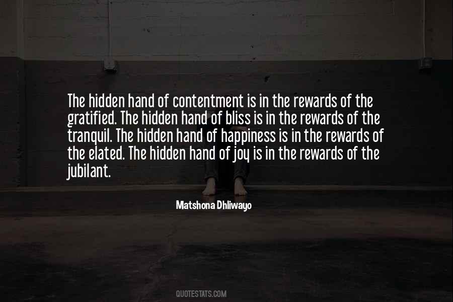 Hidden Hand Quotes #786087