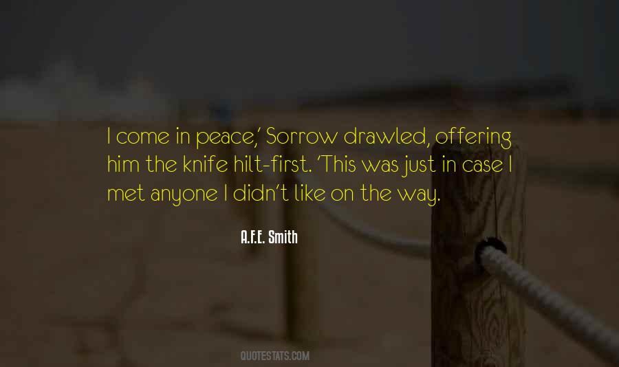 Quotes About Knife #1739050