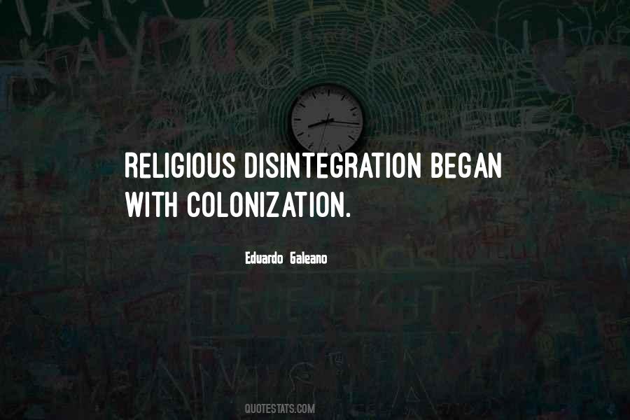 Quotes About Colonization #245704