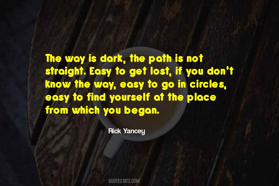 Quotes About Straight Path #1177318