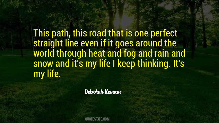 Quotes About Straight Path #1217046