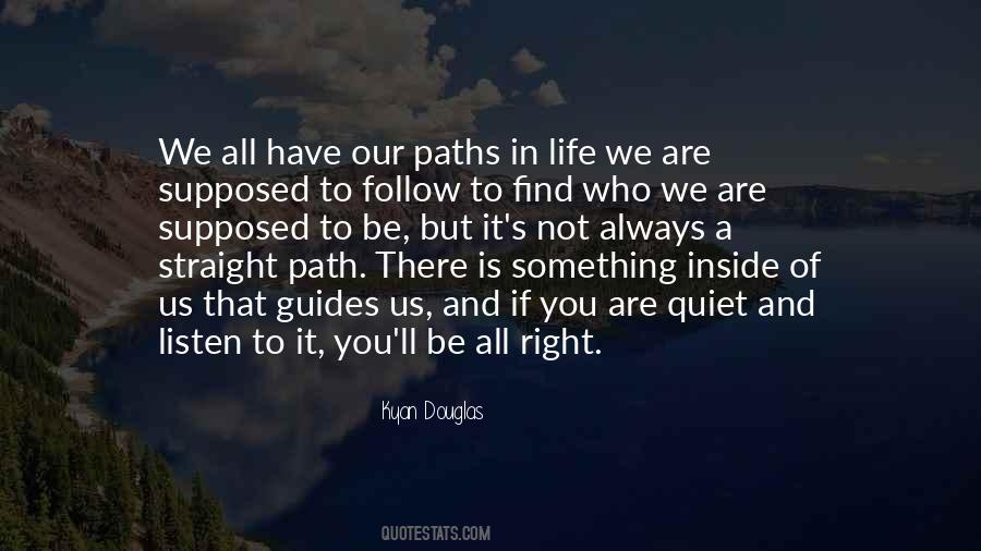 Quotes About Straight Path #1573145