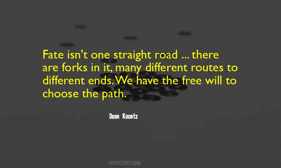 Quotes About Straight Path #1701490