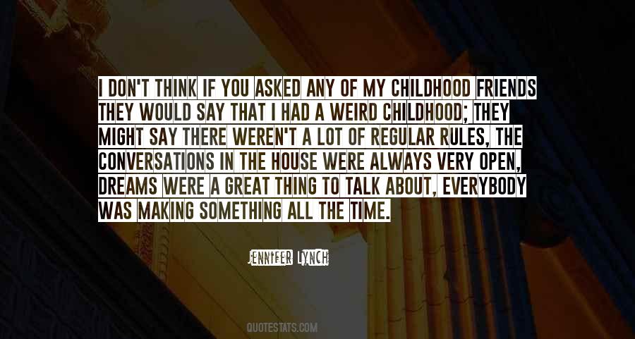 Quotes About Conversations With Friends #836750