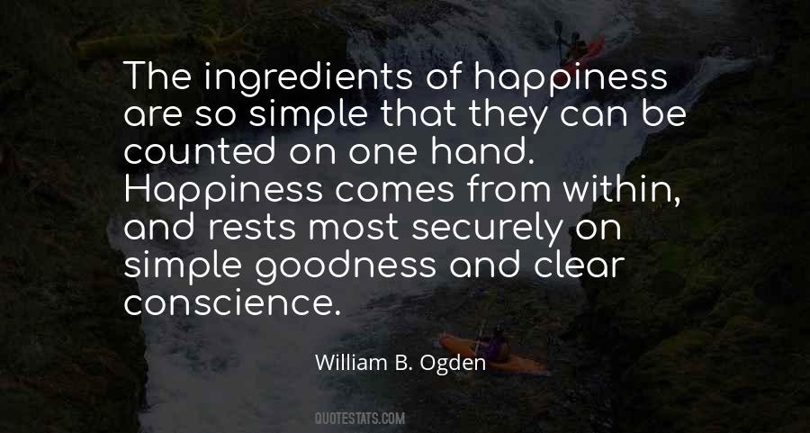 Quotes About Simple Happiness #703749 Quotes About Simple Happiness #703749