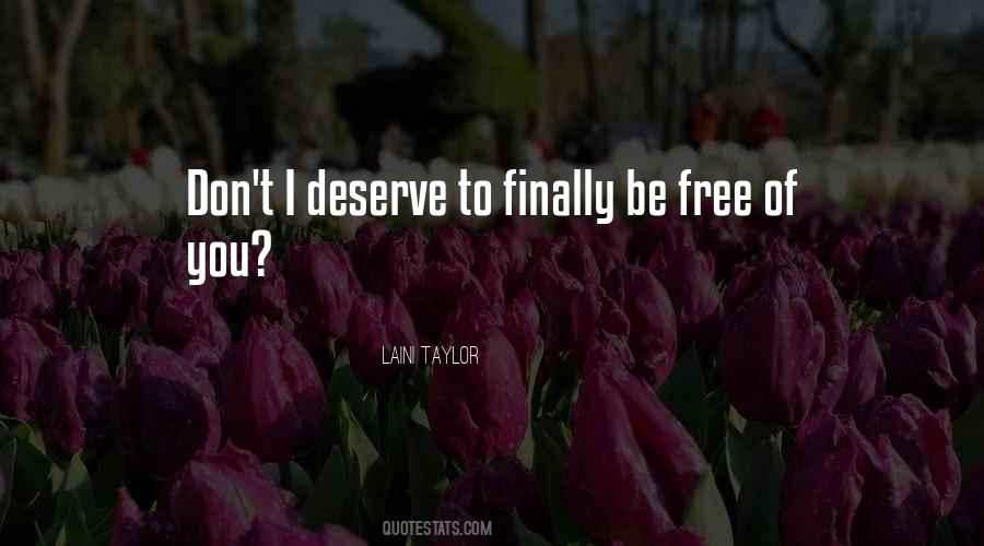 Finally Free Quotes #1203148