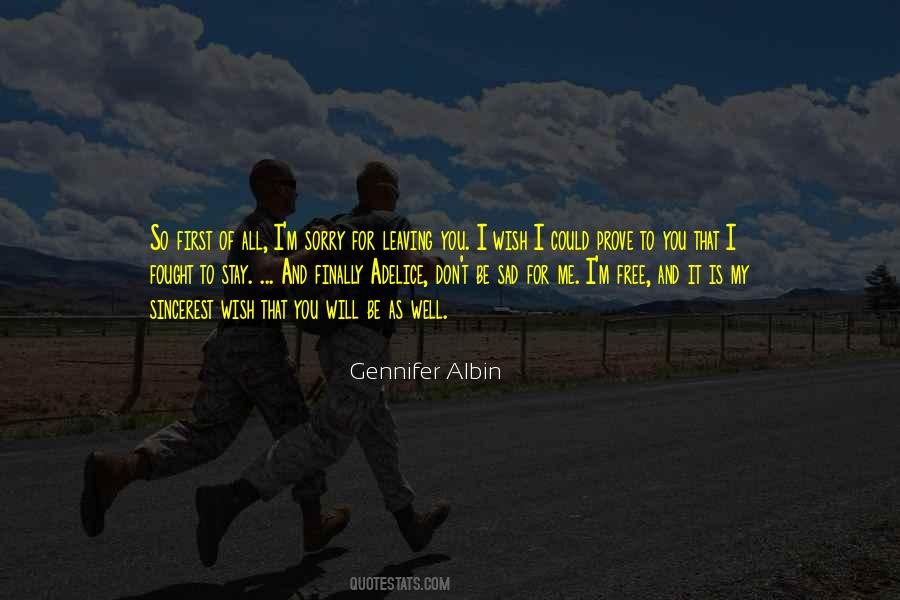 Finally Free Quotes #1378779