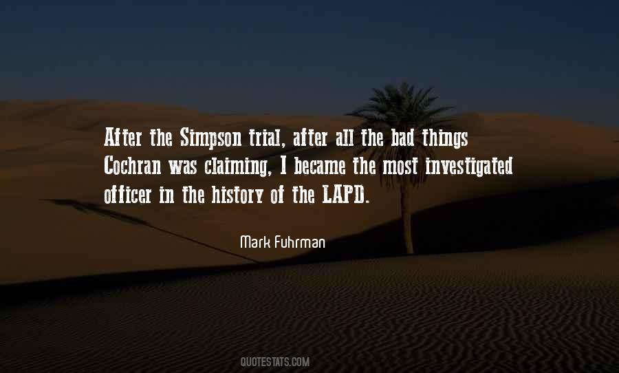 Quotes About Lapd #697705