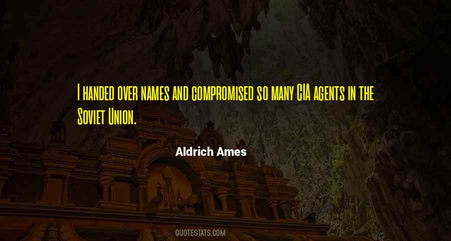 Quotes About Cia Agents #1034083