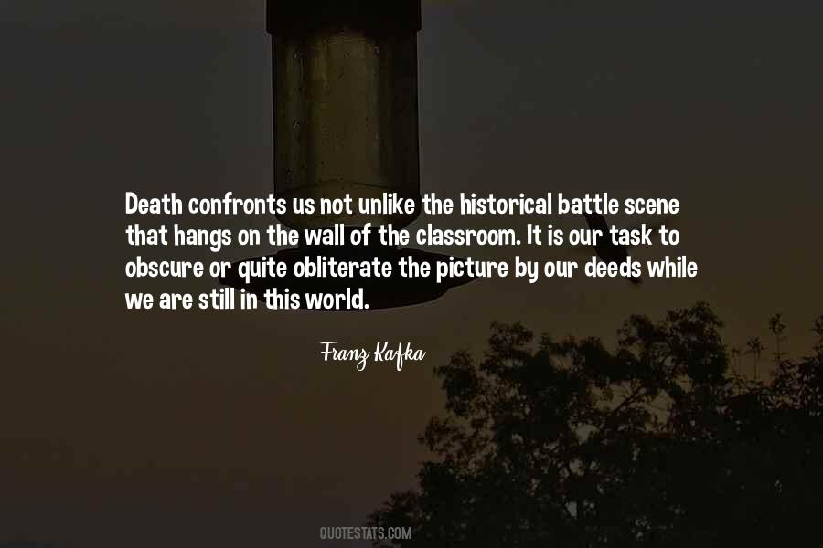 Quotes About Death In Battle #1606098