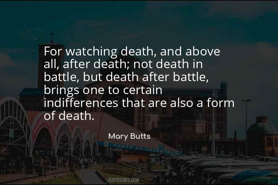 Quotes About Death In Battle #940870