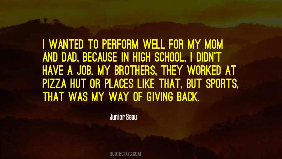 Quotes About Sports In High School #469112
