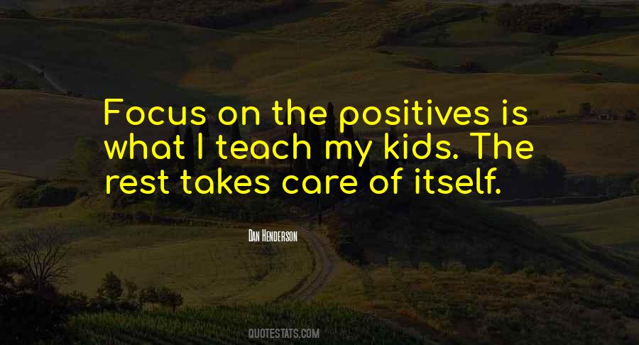 Quotes About Positives #1014819