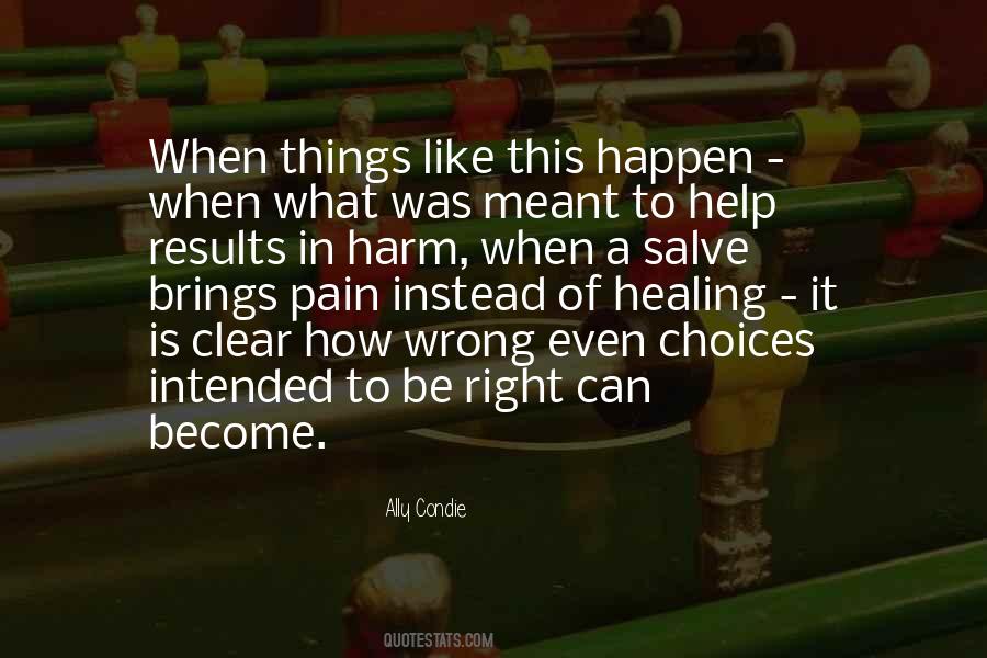 Quotes About Pain Healing #171233