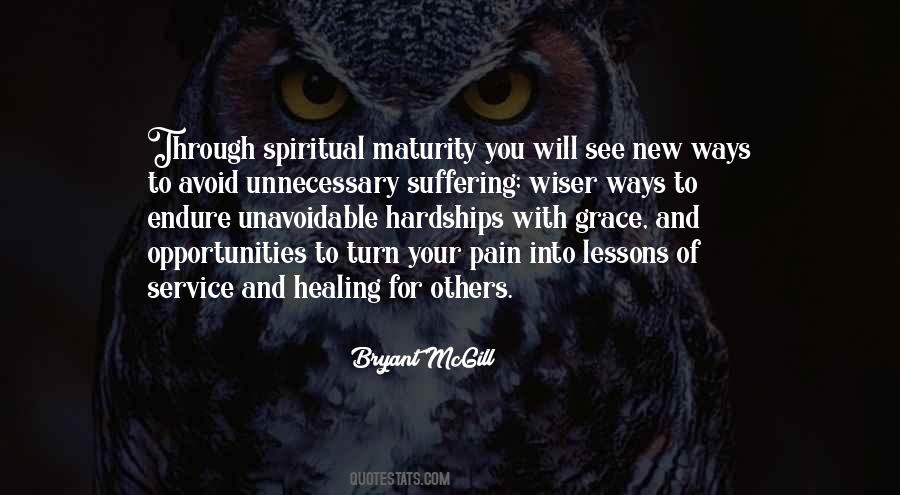 Quotes About Pain Healing #72519