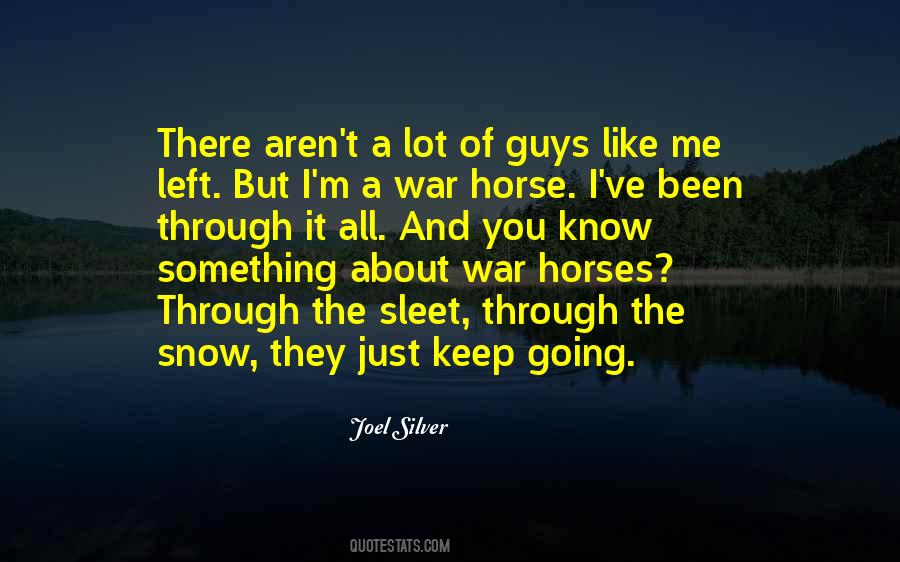 Quotes About War Horses #894716