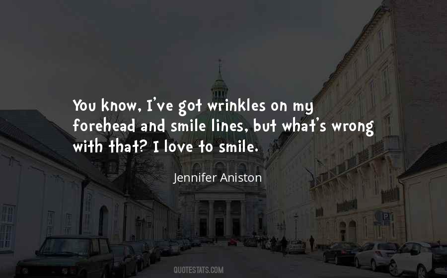 Quotes About Smile Lines #236229