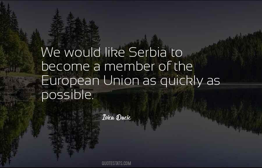 Quotes About Serbia #978404