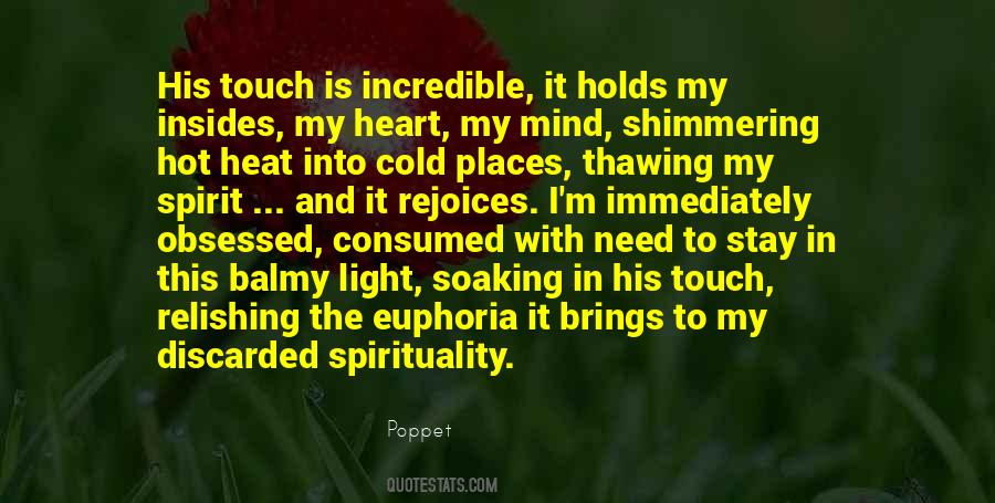 Quotes About Touch #1787093