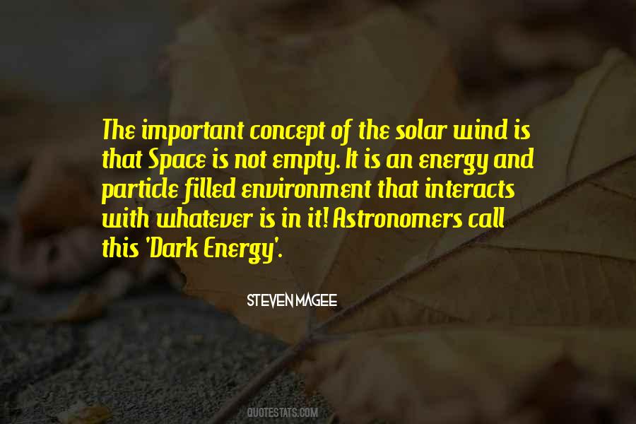 Dark Energy Quotes #196039