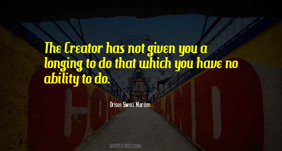 Creator To Quotes #44899