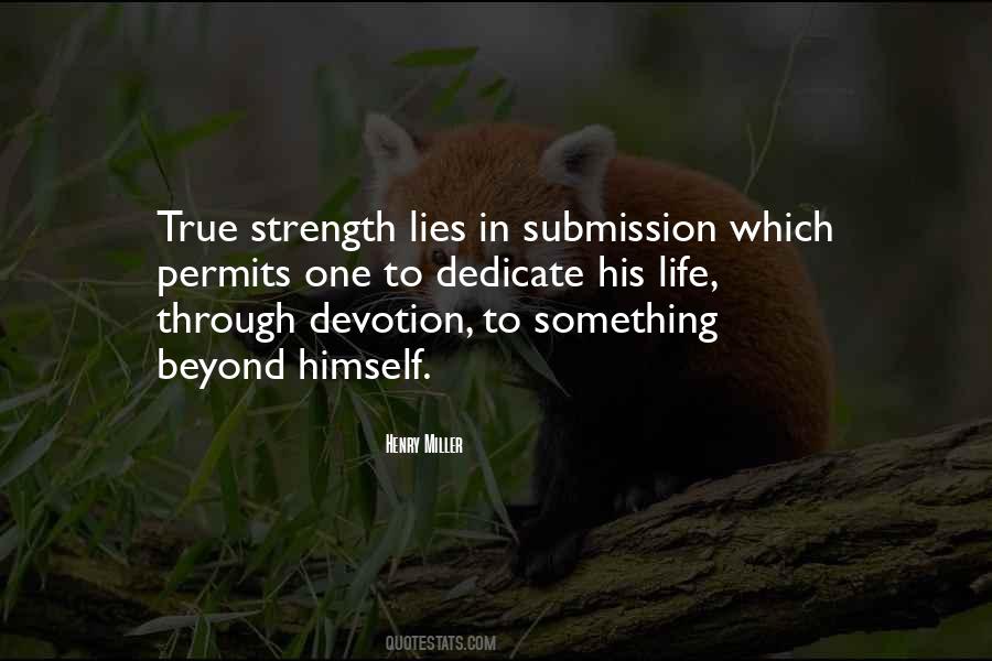 Quotes About Submission #934316