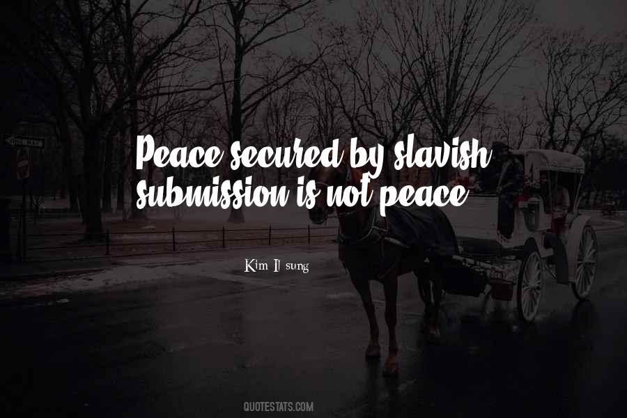 Quotes About Submission #999674