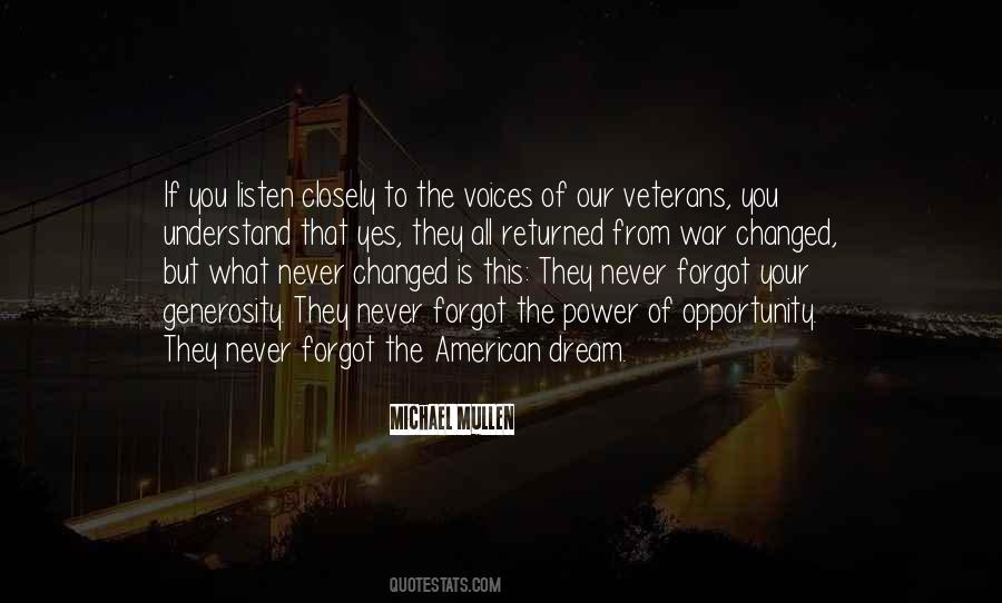 Quotes About American Veterans #5487