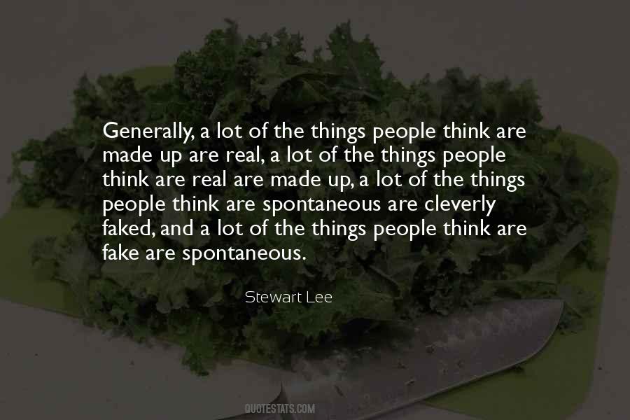 People Are Fake Quotes #1502535