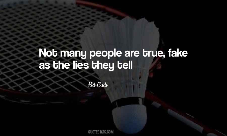 People Are Fake Quotes #339495