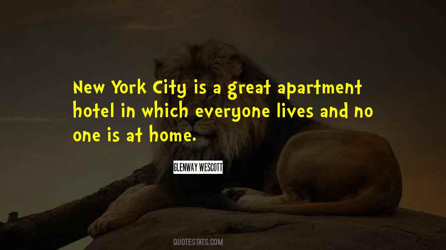 Hotel Apartment Quotes #1155921